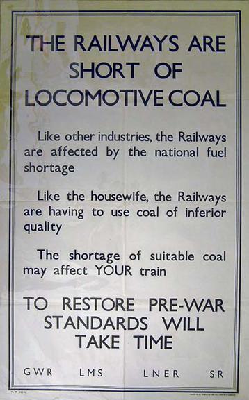 The Railways are Short of Locomotive Coal (poster)