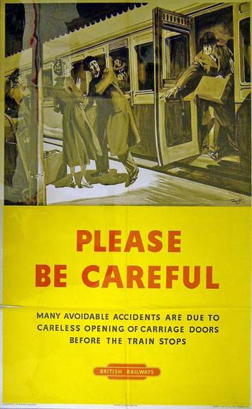 please be careful - many avoidable accidents . . .