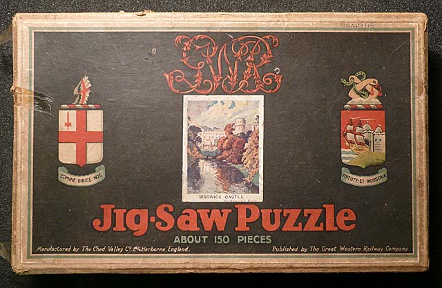 Great Western Railway Warwick Castle jigsaw puzzle