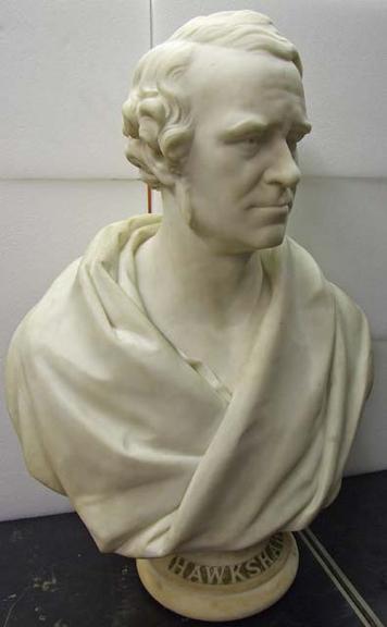 Portrait bust of Sir John Hawkshaw