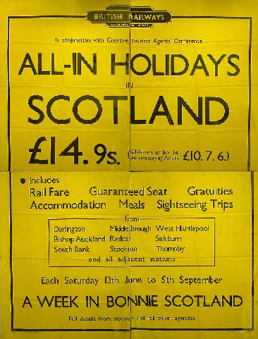 All-in Holidays in Scotland £14 9s