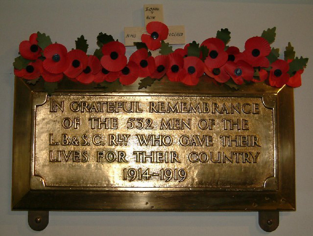 Cabside plaque, London Brighton & South Coast Railway