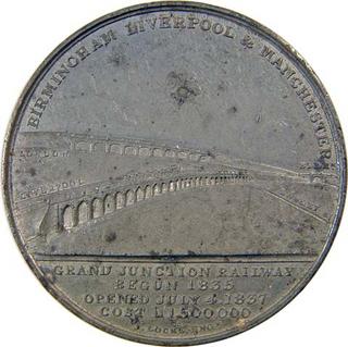 Bronze medallion, to commemorate the last days of steam