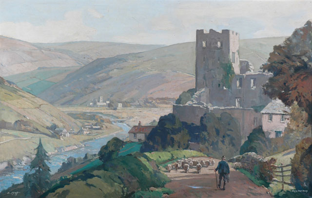 North East Dales (painting; oil painting; poster artwork)