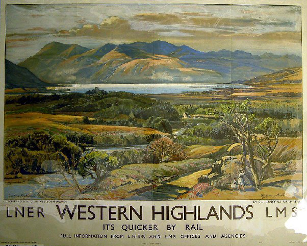 It's Quicker by Rail - Western Highlands