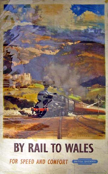 By Rail to Wales (poster)