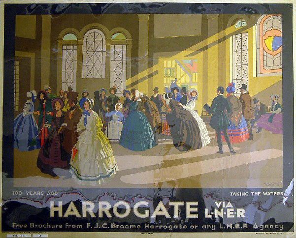 Harrogate via LNER (poster)