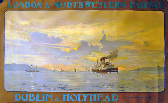 Dublin & Holyhead (poster)