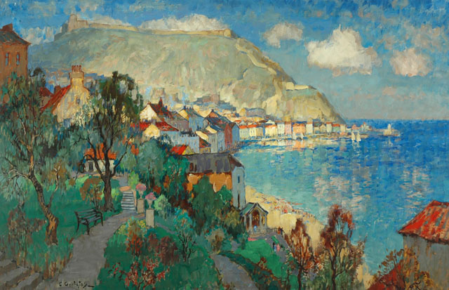 Scarborough (painting; oil painting; poster artwork)