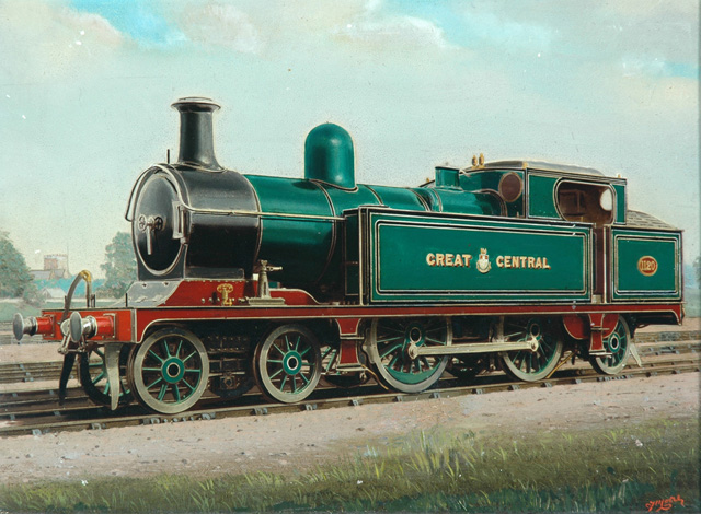 Great Central Railway 4-4-2T locomotive no 1120