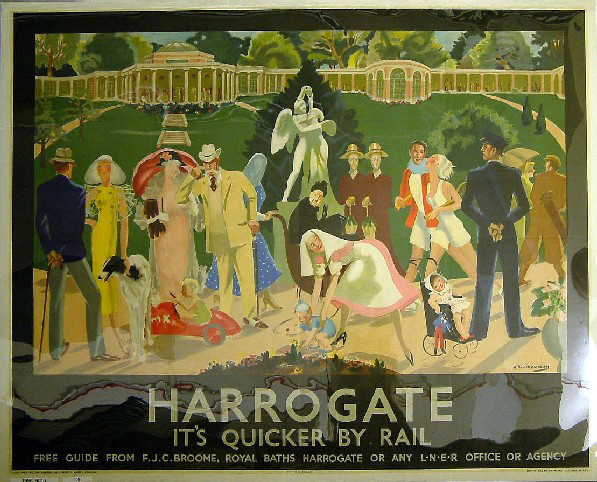 It's Quicker by Rail - Harrogate