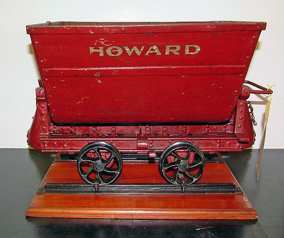 model double-sided discharge wagon (model wagon)