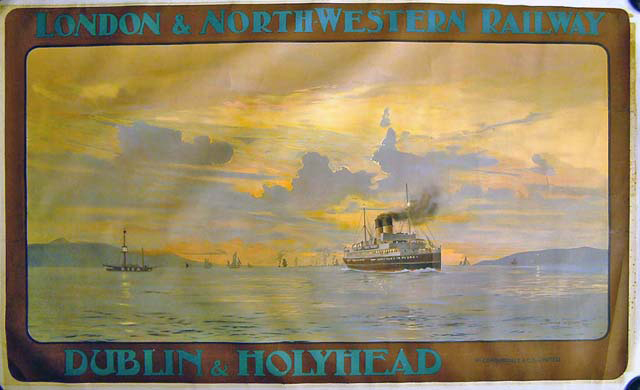 Dublin & Holyhead (poster)