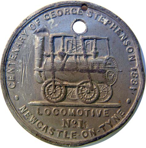 Alloy commemorative medallion