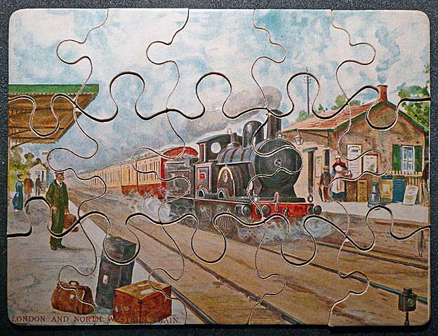 London and North Western Train jigsaw puzzle