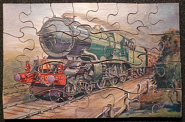 6000 King George V  jigsaw puzzle