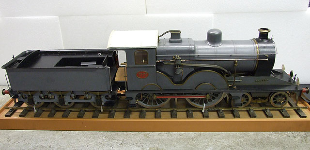 model ger t19 locomotive (model steam locomotive)