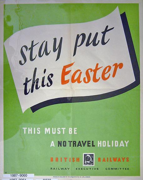 Stay Put this Easter (poster)