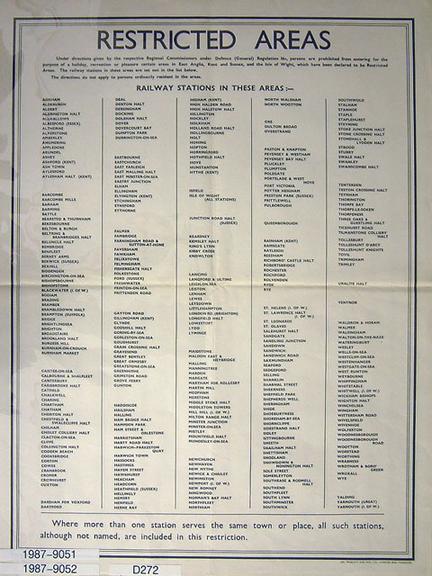 Restricted Areas (poster)