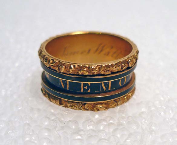 Mourning ring, in memory of James Watt