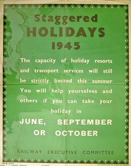 Staggered Holidays 1945 (poster)