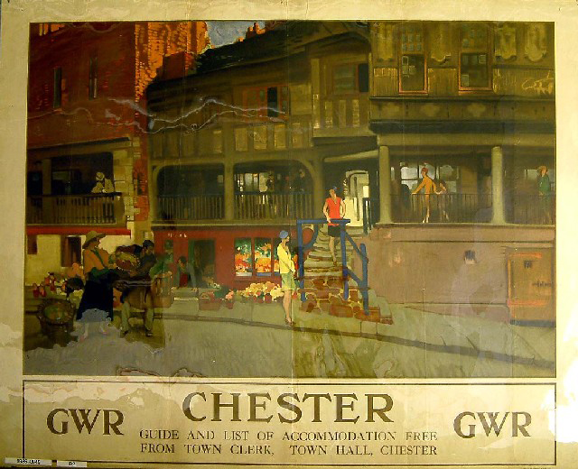 Great Western Railway poster chester (poster)