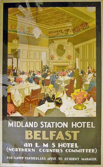 Midland Station Hotel Belfast (poster)