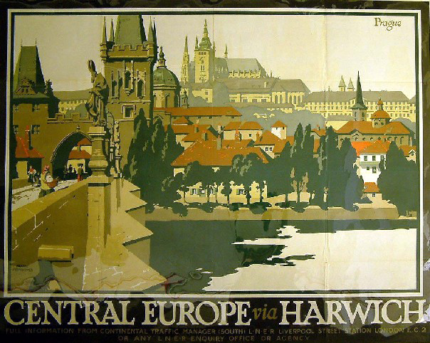 Central Europe via Harwich - Prague