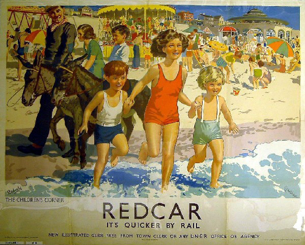 It's Quicker by Rail - Redcar - The Children's Corner