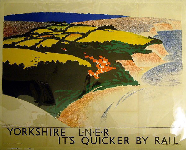 It's Quicker by Rail - Yorkshire - LNER