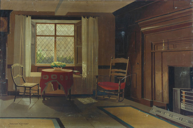 Dove Cottage Grasmere (painting; oil painting; poster artwork)