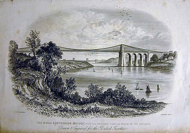 The Menai Suspension Bridge