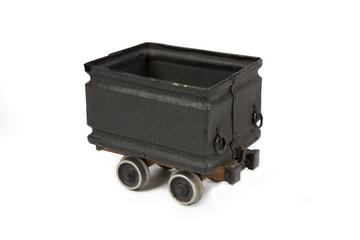 Replica model of a coal tub. C.1966