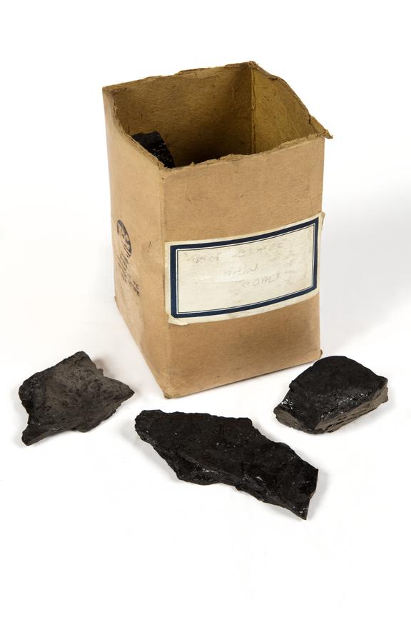 Coal samples from Thornycroft colliery | Science Museum Group Collection