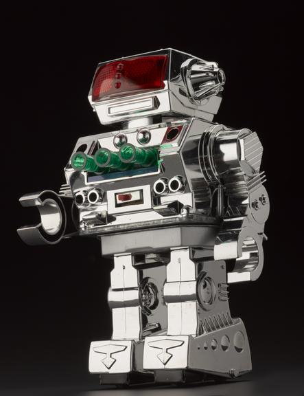 New SIlver Robot with box packaging | Science Museum Group Collection