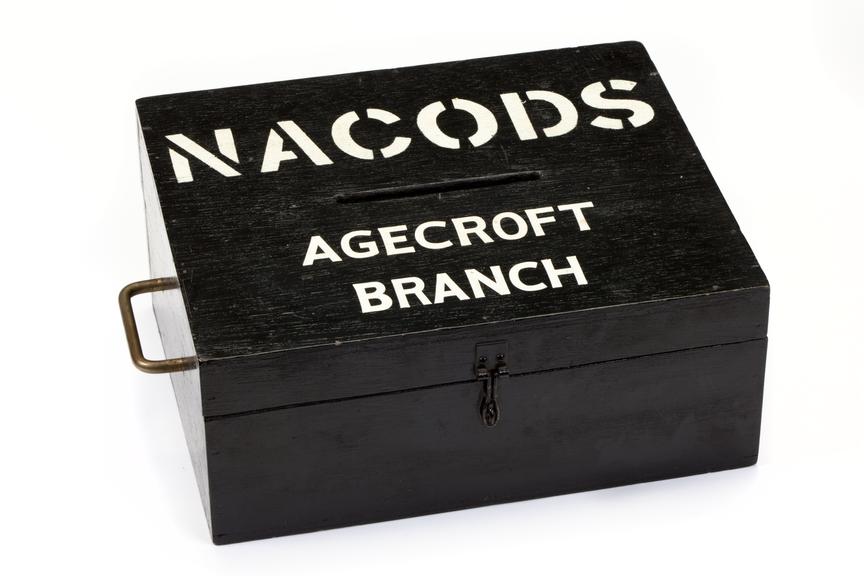 NACODS ballot box, Agecroft branch.