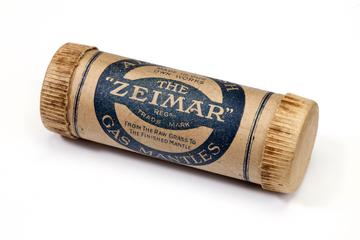 'The Zeimar' gas mantle packaging