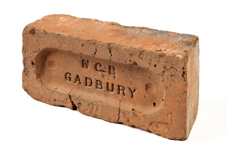 Brick engraved 'NCB Gadbury'