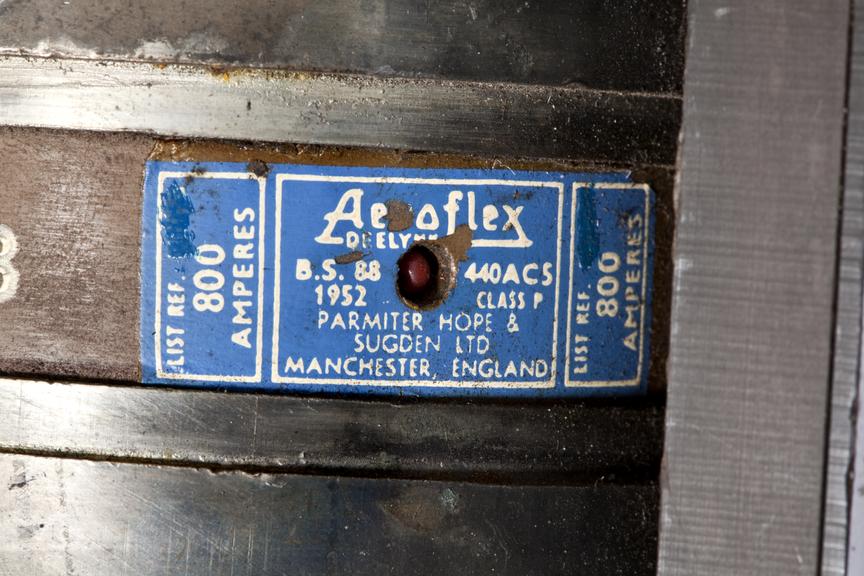 1952 Aeroflex fuse by Parmiter