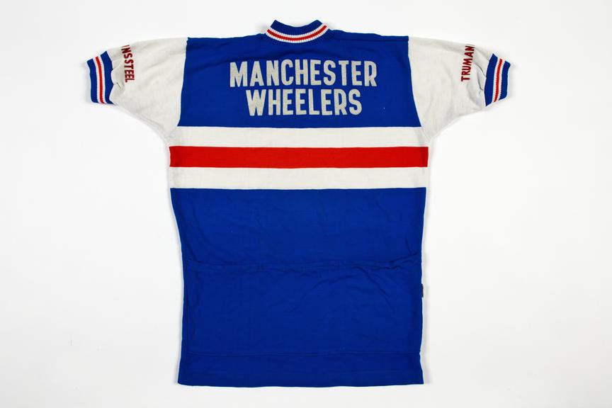 Maillot Cycliste Vintage PROFIRST WHEELER – Blanc – Taille 5 (XL) – Occasion