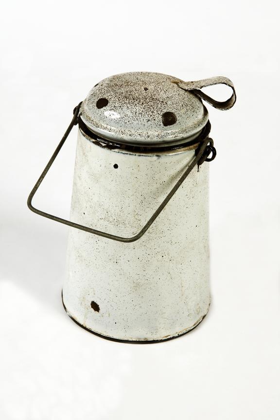 Tea can, sometimes known as a 'billy', coal mining use.