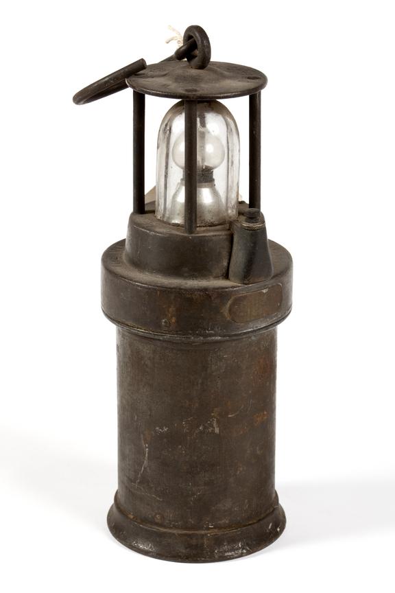 Wolf electric safety lamp.