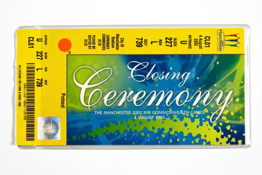 Manchester Commonwealth Games Official Pass