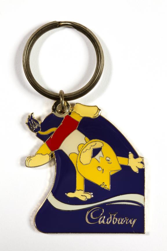 keyring from the 2002 Manchester Commonwealth Games; shows the