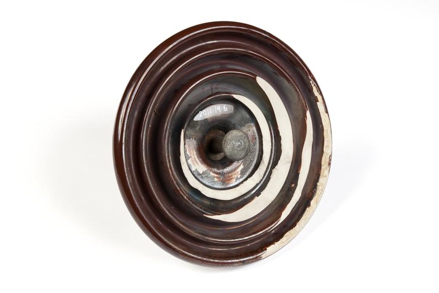 Electrical overhead distribution line 11kV insulator, ceramic