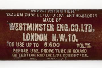 Insulated electrical test probe for use by electrical engineers on high tension installations