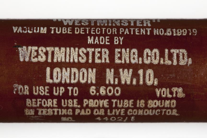 Insulated electrical test probe for use by electrical engineers on high tension installations