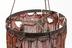 Three-bulb domestic interior light fitting