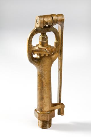 Walworth upright fire sprinkler head collected by Mather & Platt