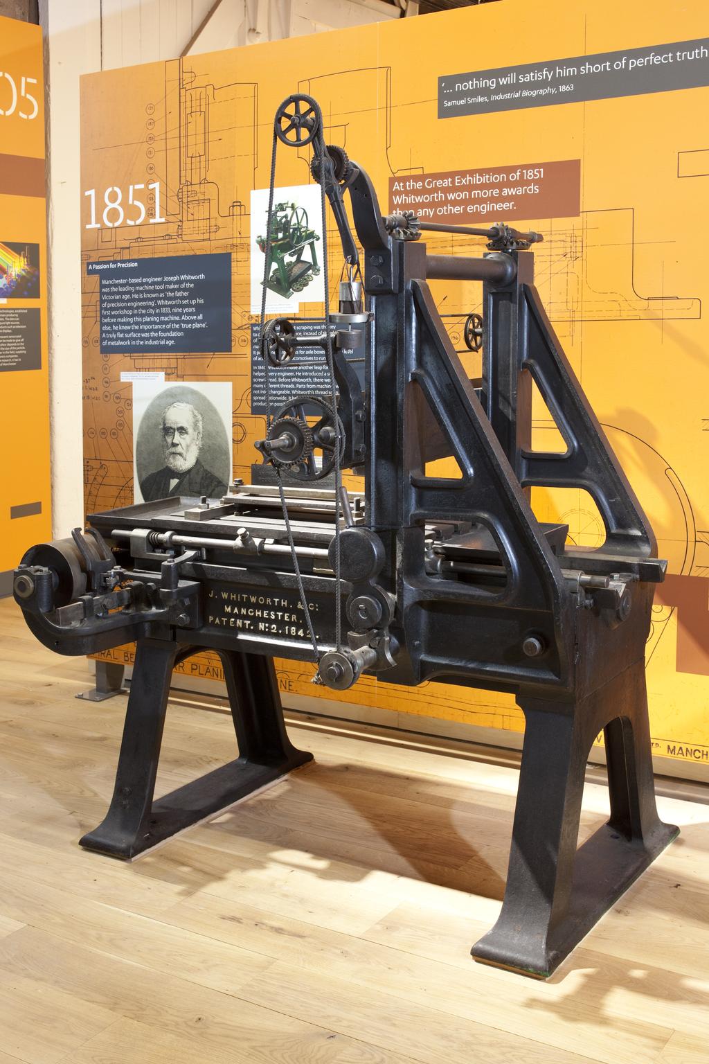 Planing Machine Introduction Whitworth Planing Machine | Science Museum Group Collection